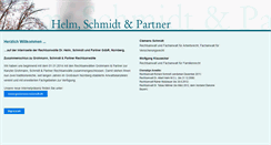 Desktop Screenshot of helm-partner.de